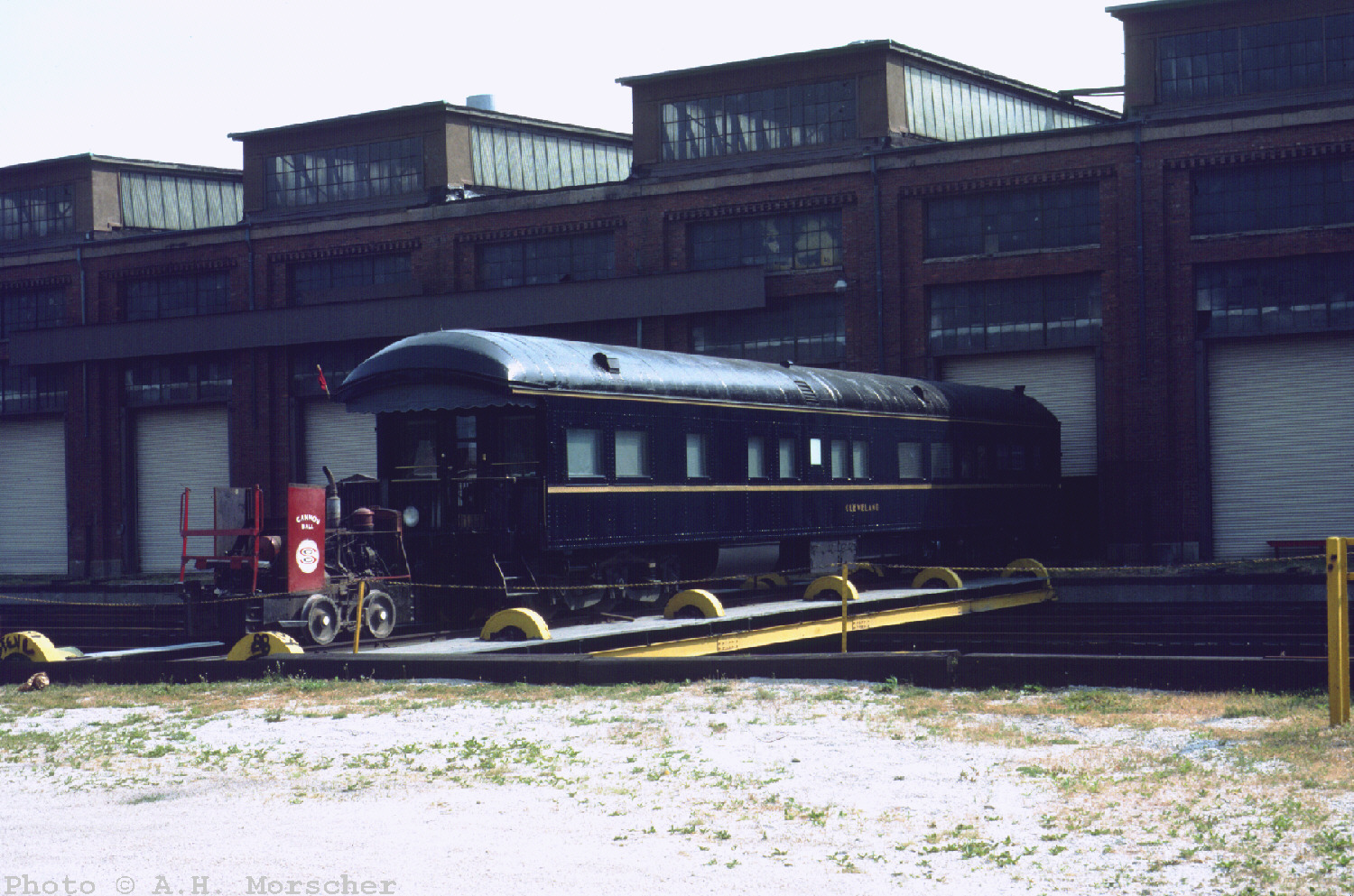 Steamtown National Historic Site - New York, Chicago & St. Louis Ry no. 44  was on the move last week, and New York Chicago & St. Louis no. 514 was  tugging her